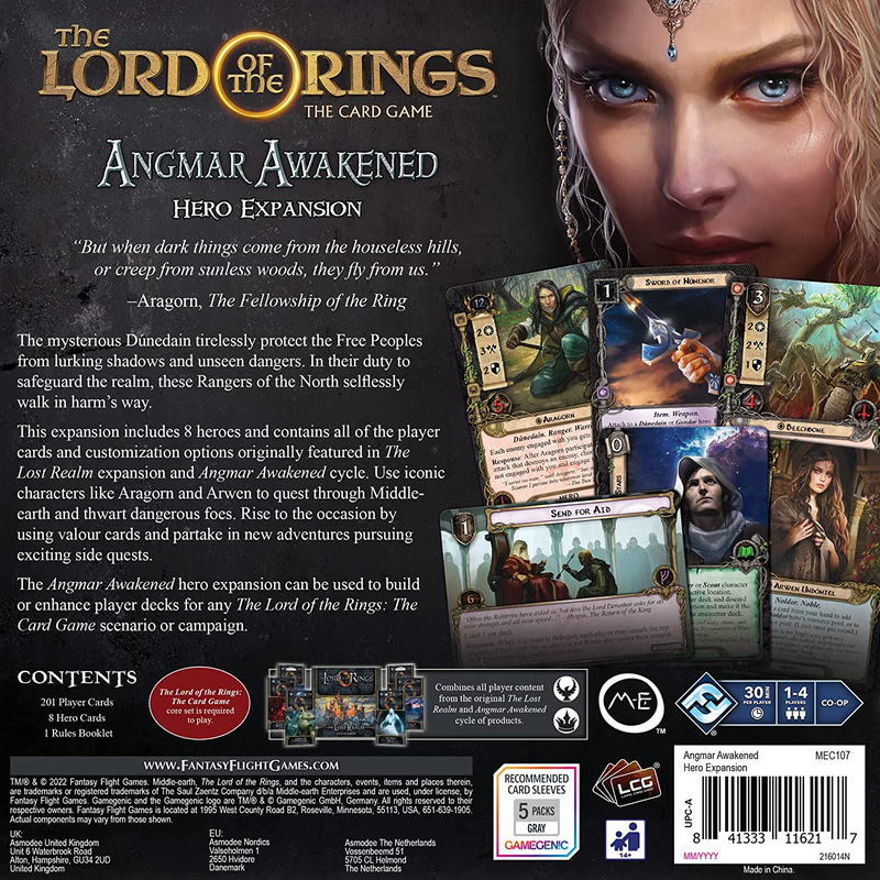 The Lord of the Rings TCG: Angmar Awakened - Hero Expansion [Expansion Game]