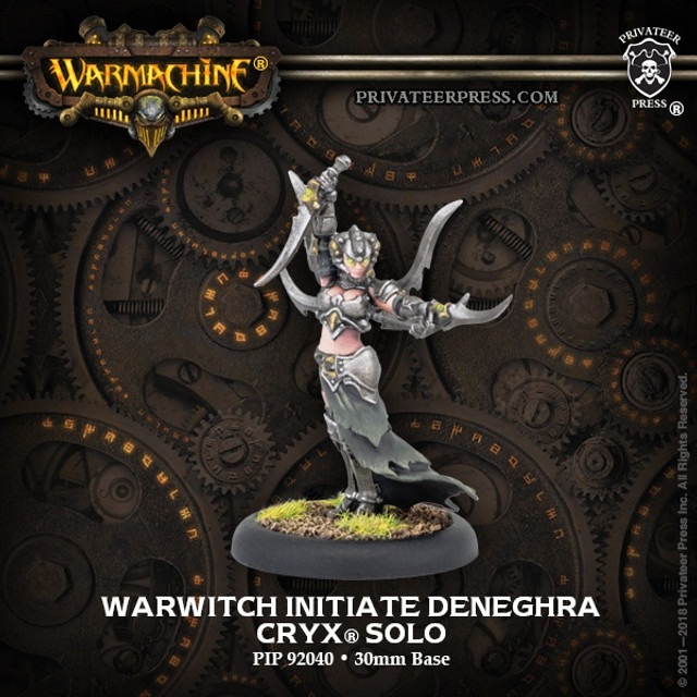 Warmachine | Cryx Warwitch Initiate Deneghra