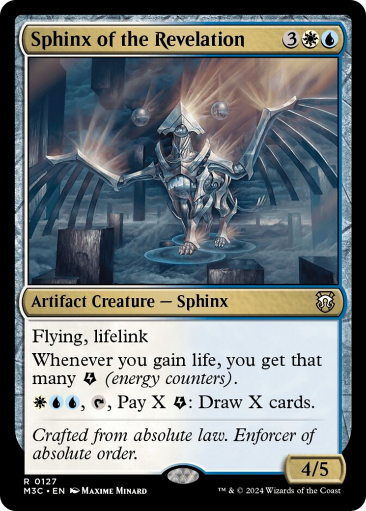 Sphinx of the Revelation (Ripple Foil) [Modern Horizons 3 Commander]