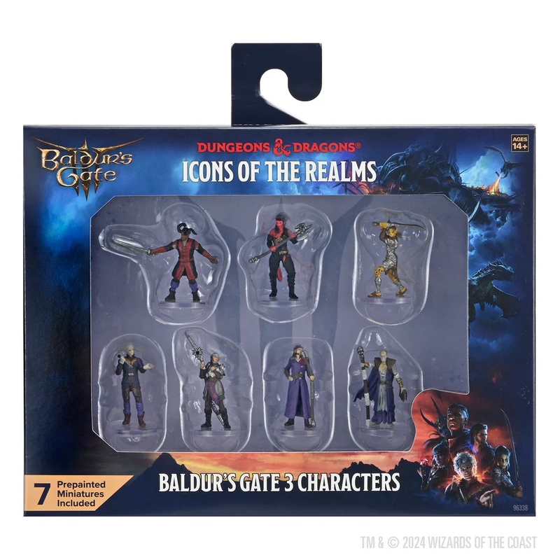 D&D Icons of the Realms: Baldur's Gate 3 - Character Box Set