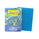 Dragon Shield Matte Sleeve - Sapphire 60ct (Japanese Size)