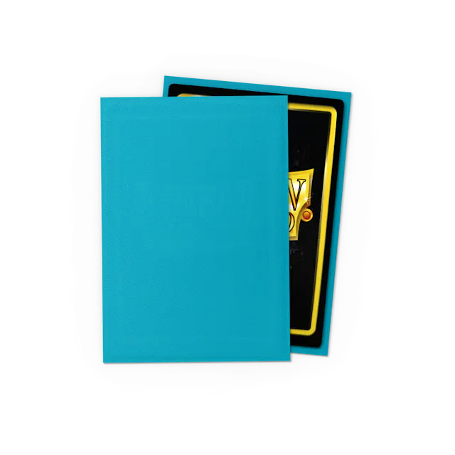 Dragon Shield Matte Sleeve - Turquoise 60ct (Japanese Size)