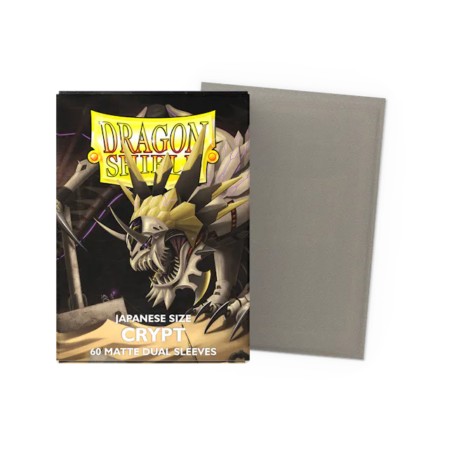 Dragon Shield Dual Matte Sleeve - Crypt 60ct (Japanese Size)