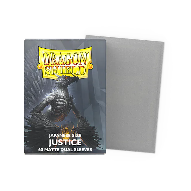 Dragon Shield Dual Matte Sleeve - Justice 60ct (Japanese Size)