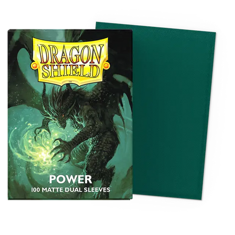 Dragon Shield Matte Dual Sleeves - Power [100ct Standard Size]
