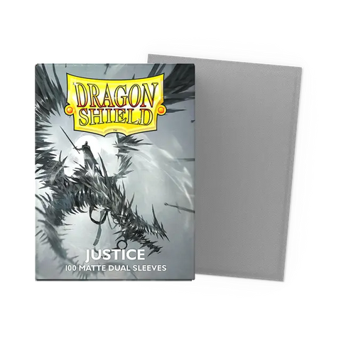 Dragon Shield Matte Dual Sleeves - Justice [100ct Standard Size]