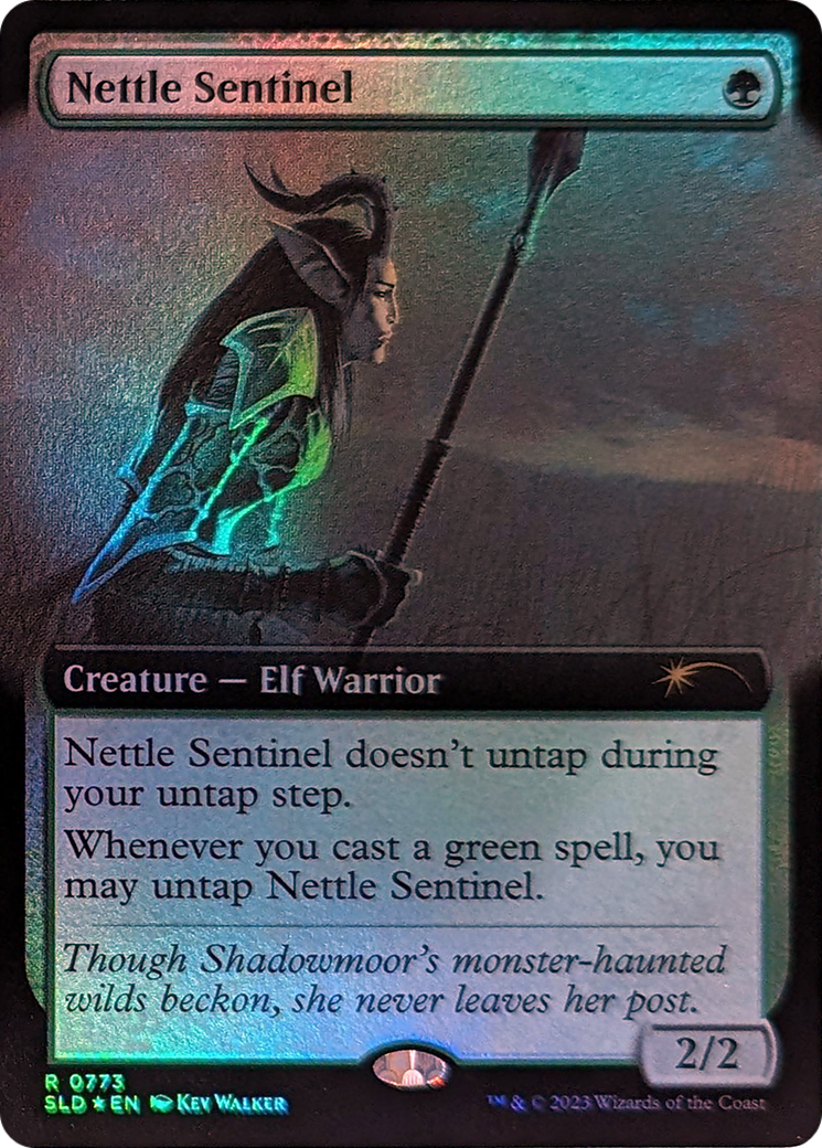 Nettle Sentinel (Extended Art) [Secret Lair Drop Series]