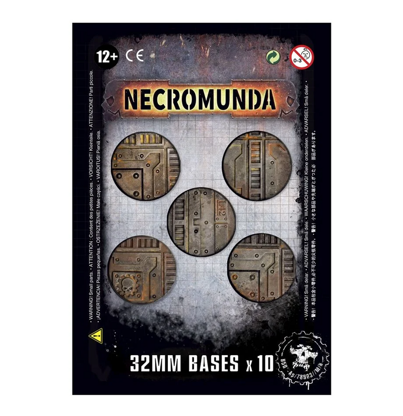 Necromunda | 32mm Bases [10ct]