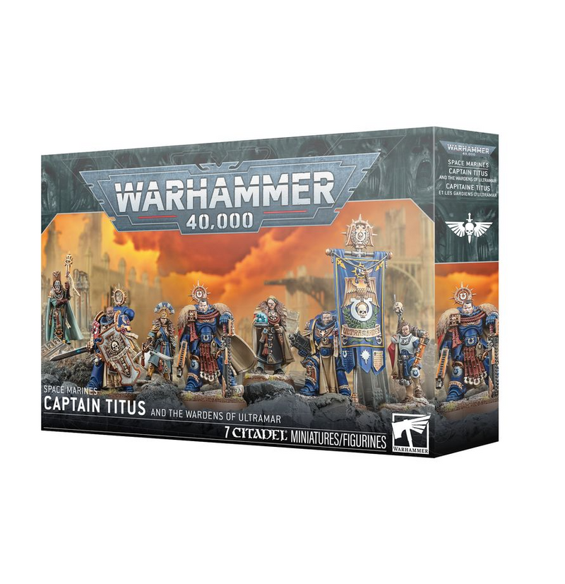 Space Marines Captain Titus and The Wardens of Ultramar (PREORDER 01/24/26)