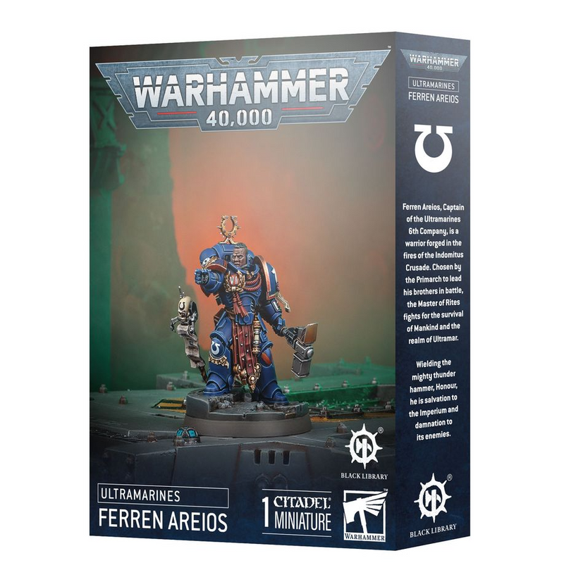 Ultramarines Ferren Areios (PREORDER 12/06/25)