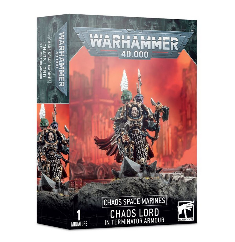 Chaos Space Marines Chaos Lord in Terminator Armour / Sorcerer Lord in Terminator Armour