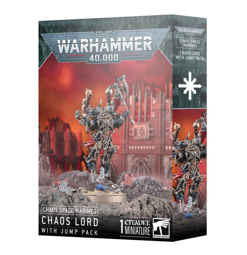 Chaos Space Marines Chaos Lord with Jump Pack