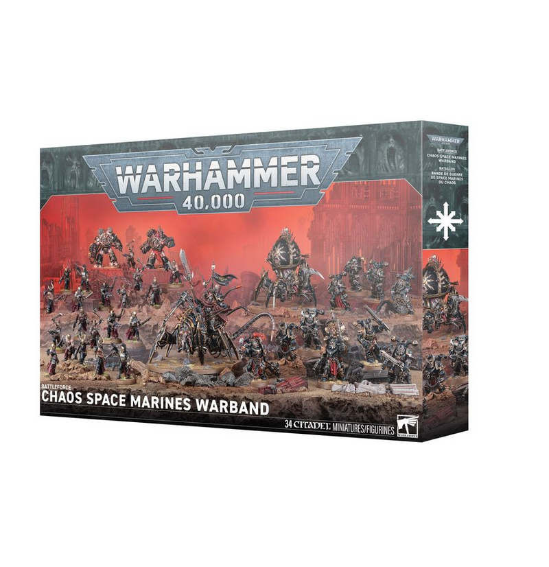Battleforce Chaos Space Marines Warband (PRESALE 07/11/26)
