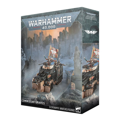 Astra Militarum Commissar Graves (PRESALE 05/09/2026)