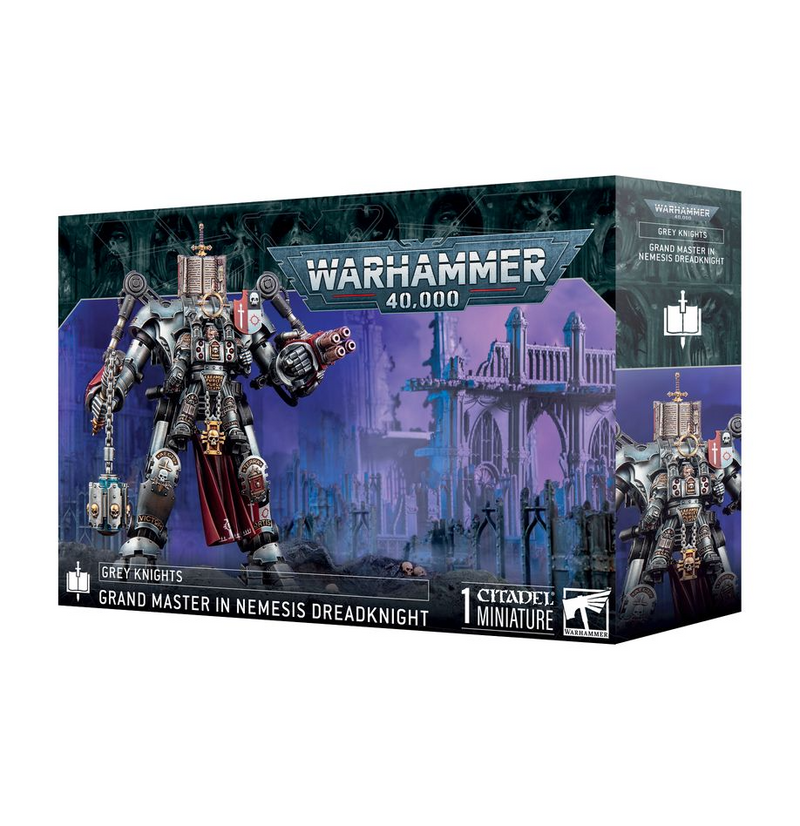 Grey Knights Grandmaster in Nemesis Dreadknight (PREORDER 09/20/25)