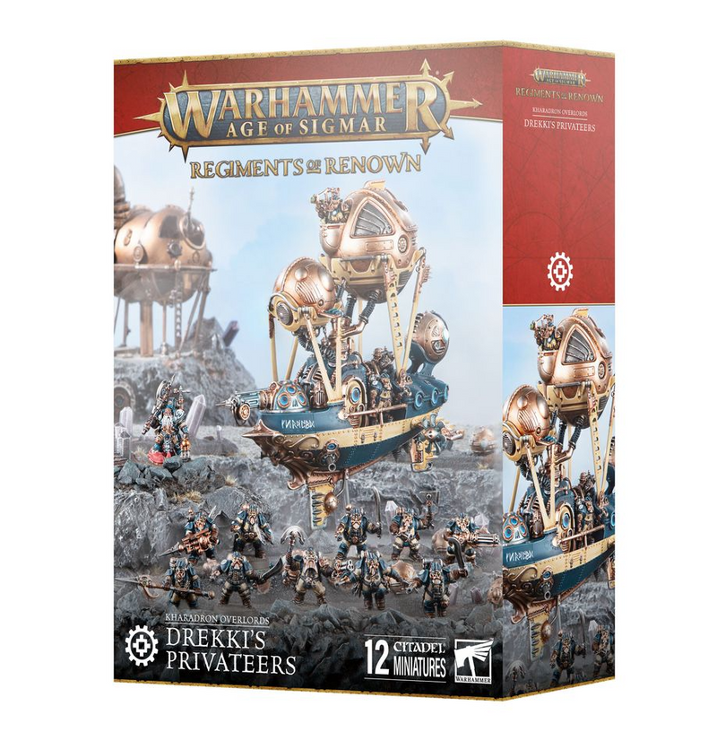 Kharadron Overlords Drekki's Privateers (PREORDER 08/02/25)