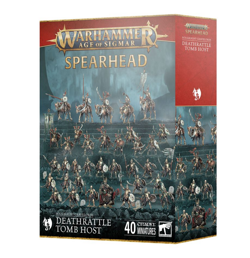 Spearhead Soulblight Gravelords – Deathrattle Tomb Host (PREORDER 09/27/25)
