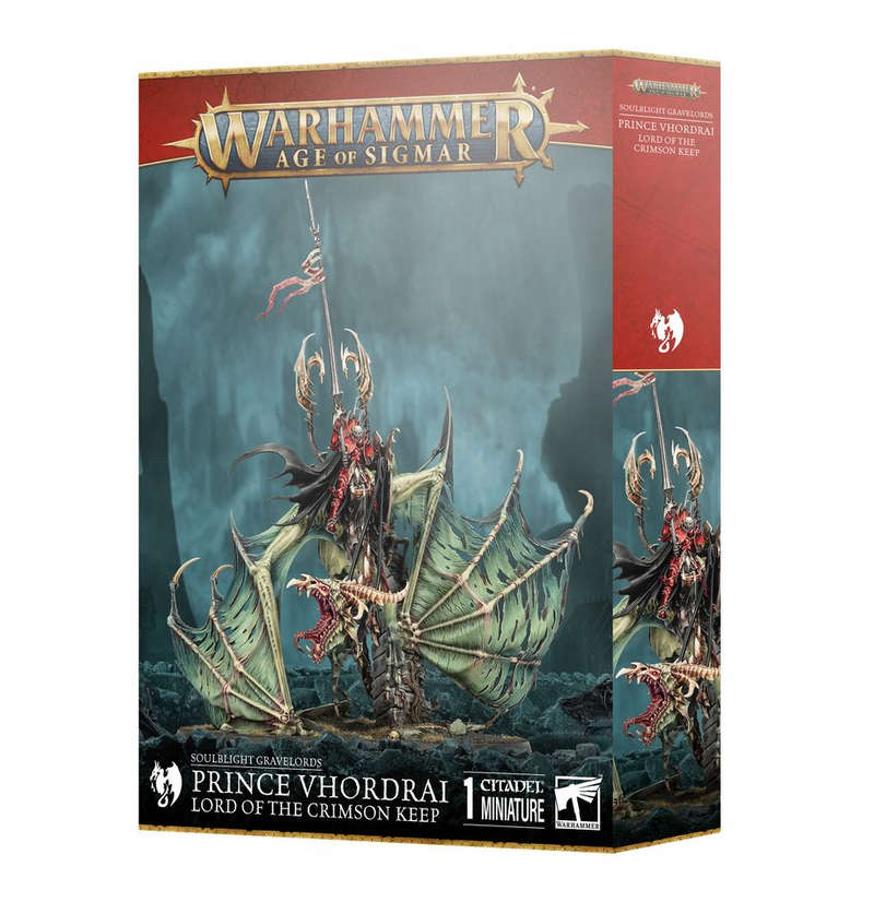 Soulblight Gravelords Prince Vhordrai, Lord of the Crimson Keep / Revenant Draconith