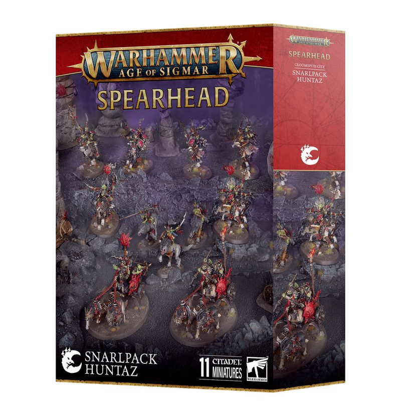 Spearhead Gloomspite Gitz – Snarlpack Huntaz (PREORDER 09/27/25)