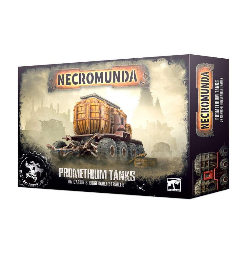 Necromunda | Promethium Tanks on Cargo-8 Ridgehauler Trailer