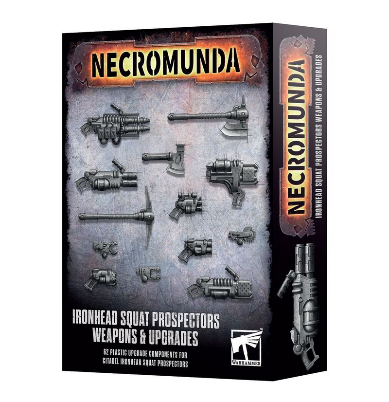 Necromunda | Ironhead Squat Prospectors Weapons & Upgrades (PREORDER 01/11/25)