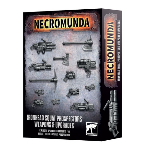 Necromunda | Ironhead Squat Prospectors Weapons & Upgrades