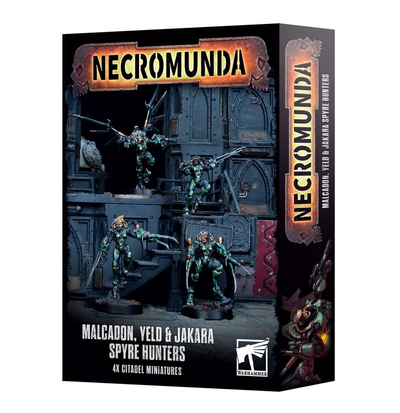 Necromunda | Malcadon, Yeld, and Jakara Spyre Hunters