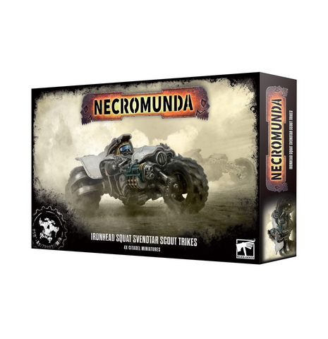 Necromunda | Ironhead Squat Svenotar Scout Trikes