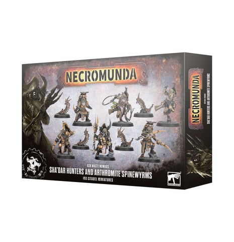 Necromunda | Sha'dar Hunters and Arthromite Spinewyrms