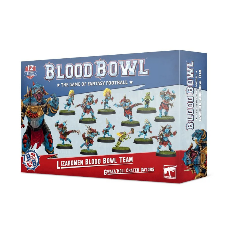 Blood Bowl: Lizardmen Team - Gwaka'moli Crater Gators