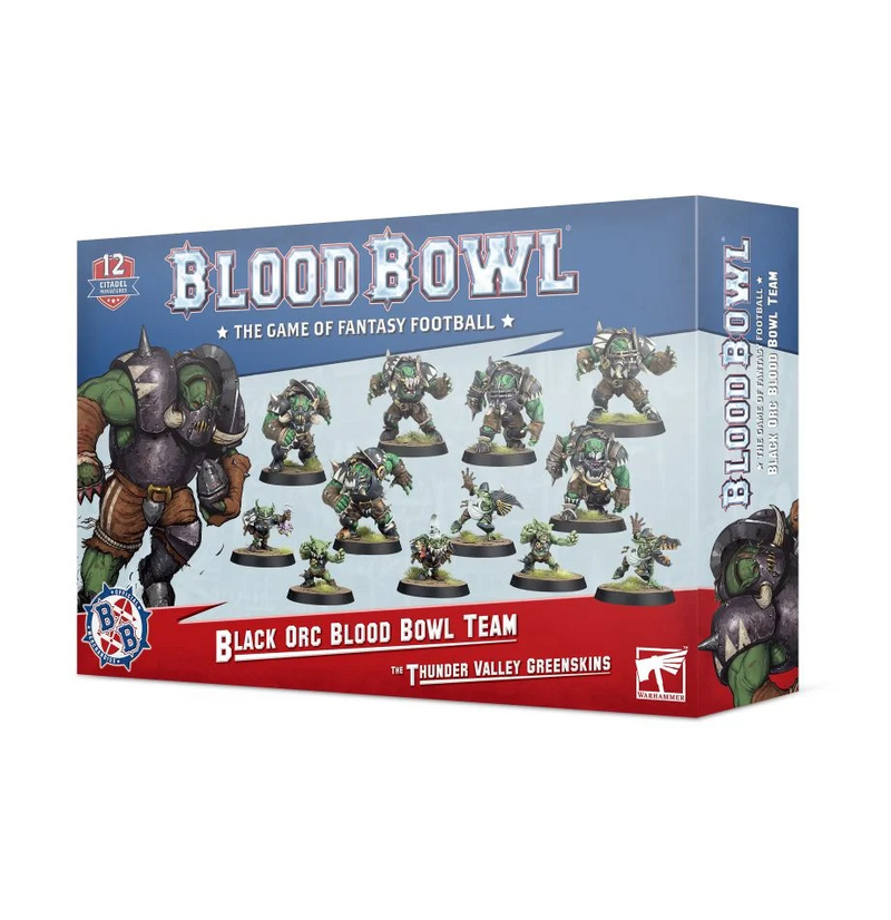 Blood Bowl: Black Orc Team - The Thunder Valley Greenskins