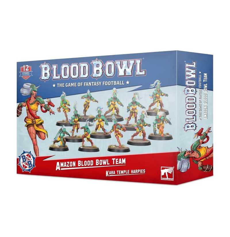 Blood Bowl: Amazon Team - Kara Temple Harpies