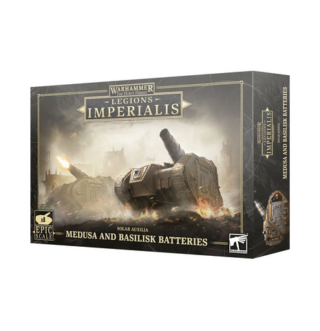 Solar Auxilia Medusa and Basilisk Batteries | Legions Imperialis [Warhammer: The Horus Heresy]