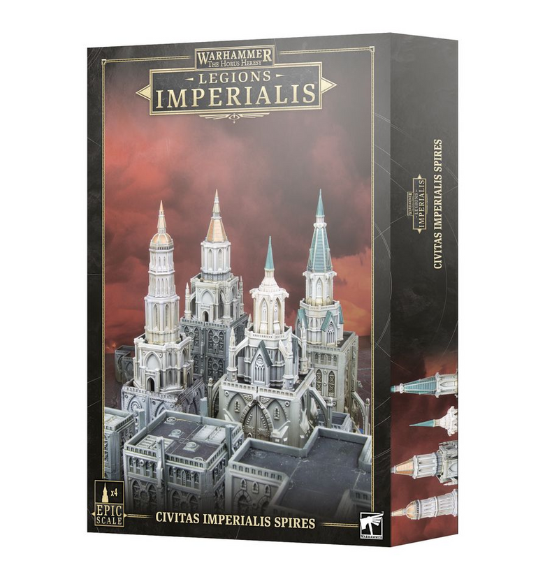 Civitas Imperialis Spires | Legions Imperialis [Warhammer: The Horus Heresy]