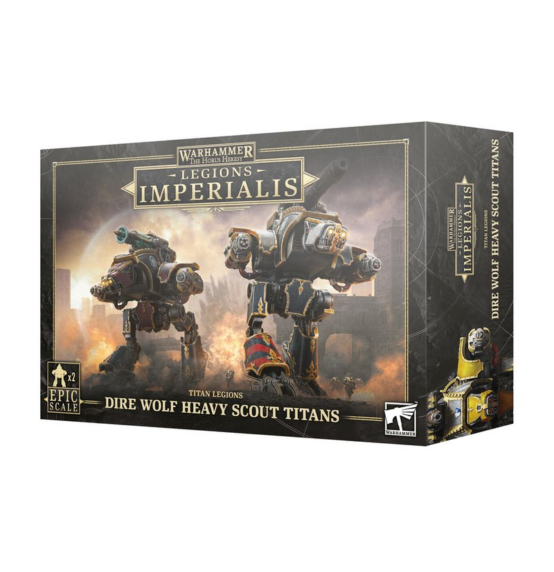 Legions Imperialis | Titan Legions Dire Wolf Heavy Scout Titans