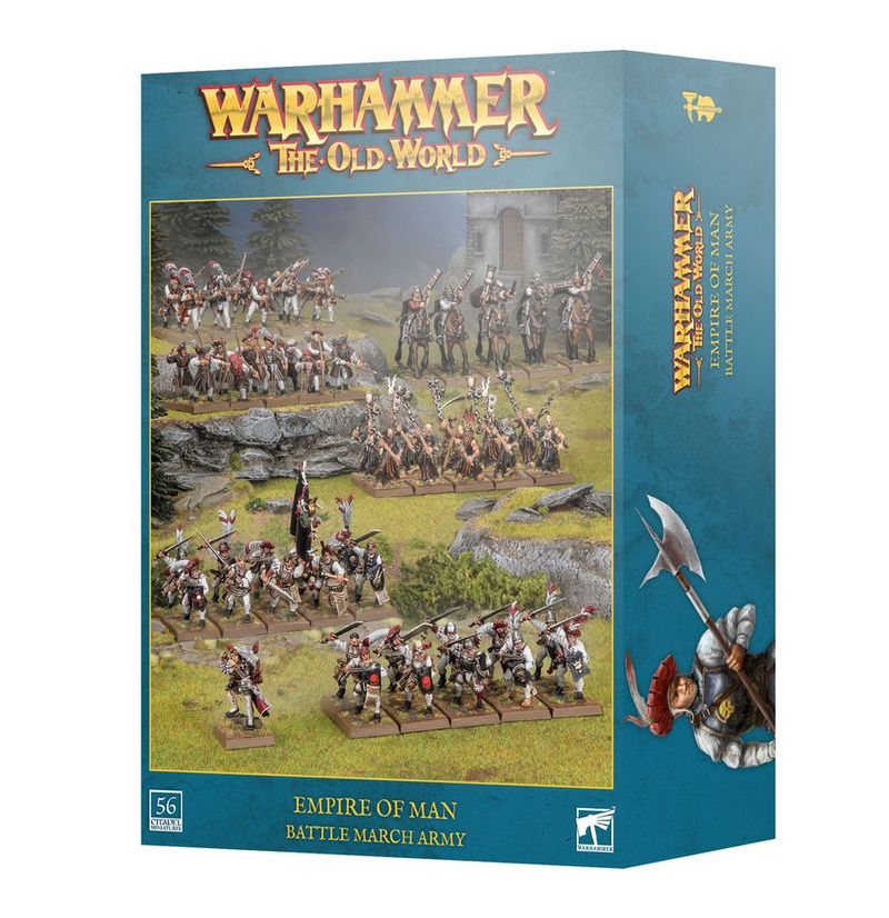 The Old World Empire of Man Battle March Army (PRESALE 09/12)