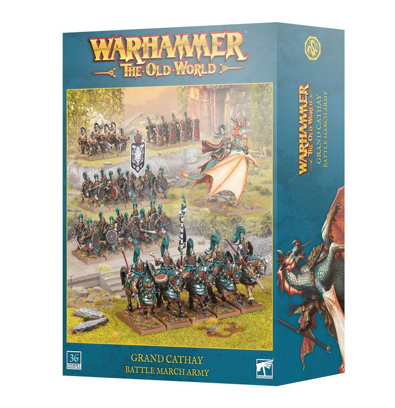 The Old World Grand Cathay Battle March Army (PRESALE 8/22)