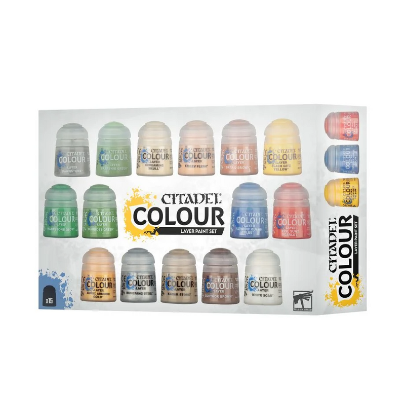 Citadel Colour Layer Paint Set [15 Paints]