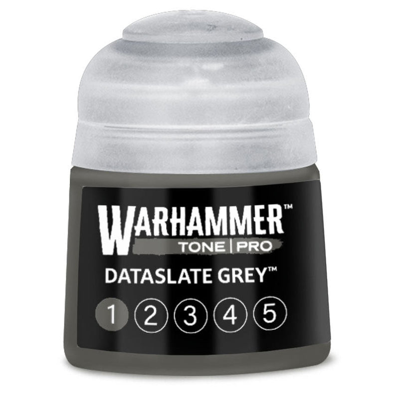 Warhammer Tone Pro Paint: Dataslate Grey 1 [12ml] (PRESALE 10/24)