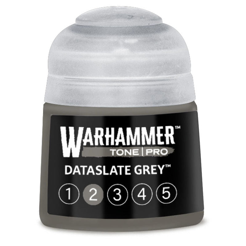 Warhammer Tone Pro Paint: Dataslate Grey 2 [12ml] (PRESALE 10/24)
