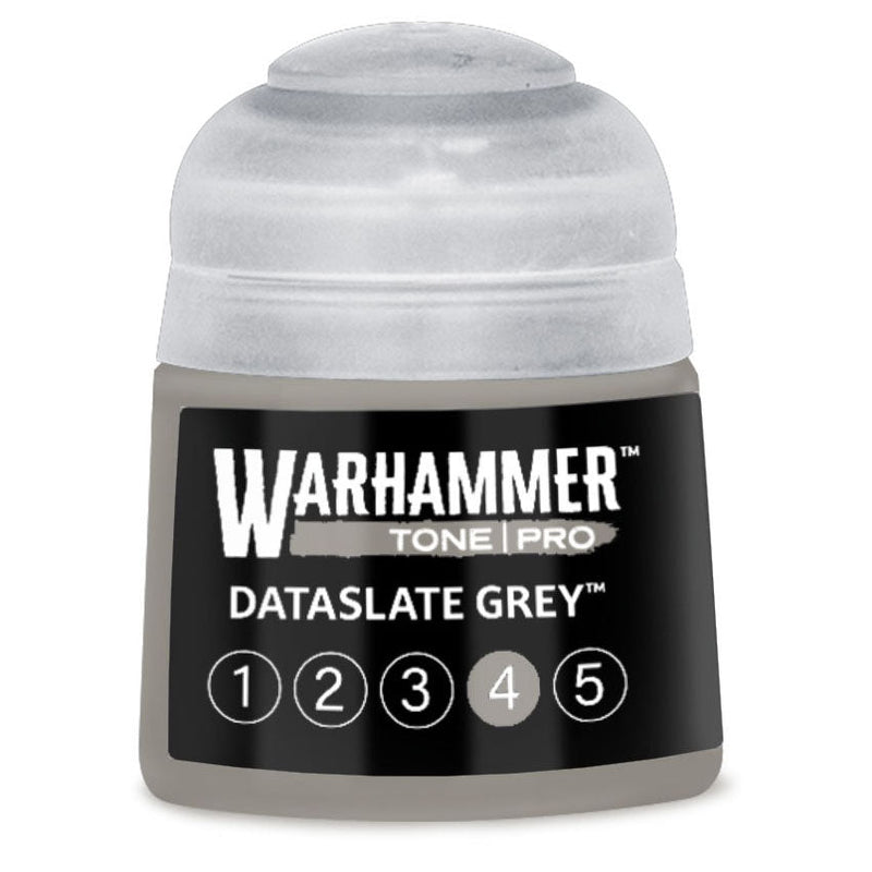 Warhammer Tone Pro Paint: Dataslate Grey 4 [12ml] (PRESALE 10/24)