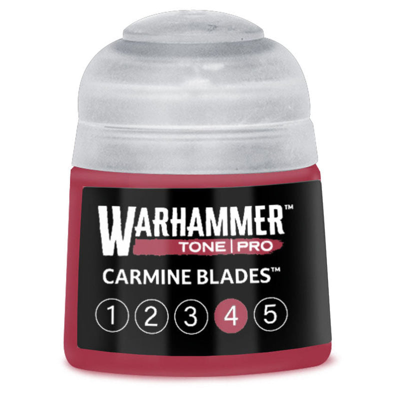 Warhammer Tone Pro Paint: Carmine Blades 4 [12ml] (PRESALE 10/24)