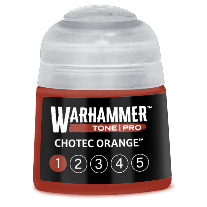 Warhammer Tone Pro Paint: Chotec Orange 1 [12ml] (PRESALE 10/24)