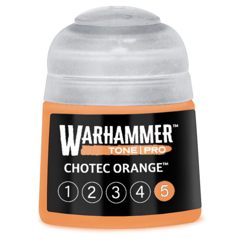 Warhammer Tone Pro Paint: Chotec Orange 5 [12ml] (PRESALE 10/24)