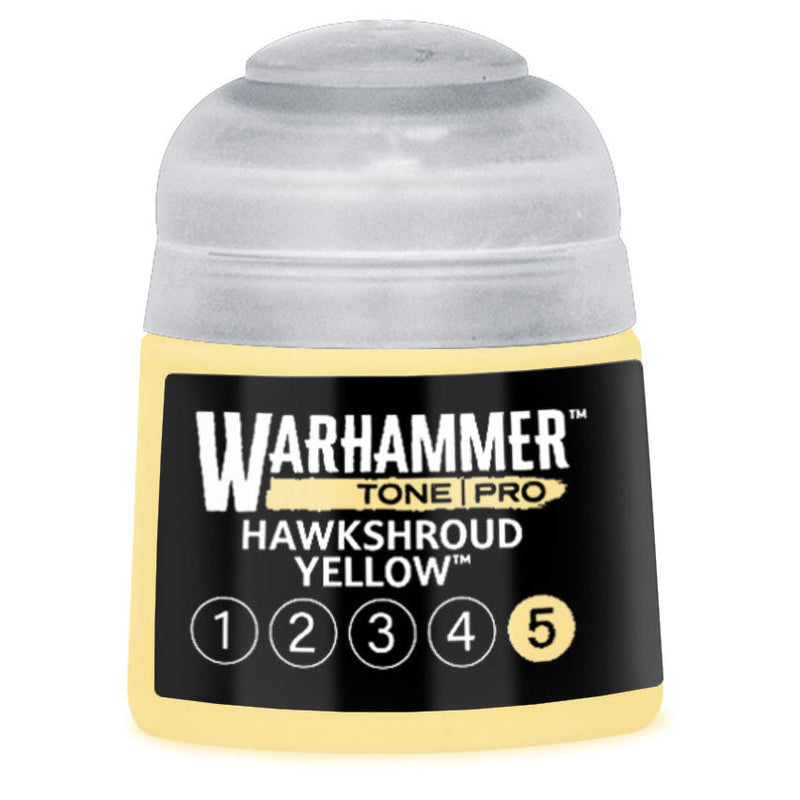 Warhammer Tone Pro Paint: Hawkshroud Yellow 5 [12ml] (PRESALE 10/24)