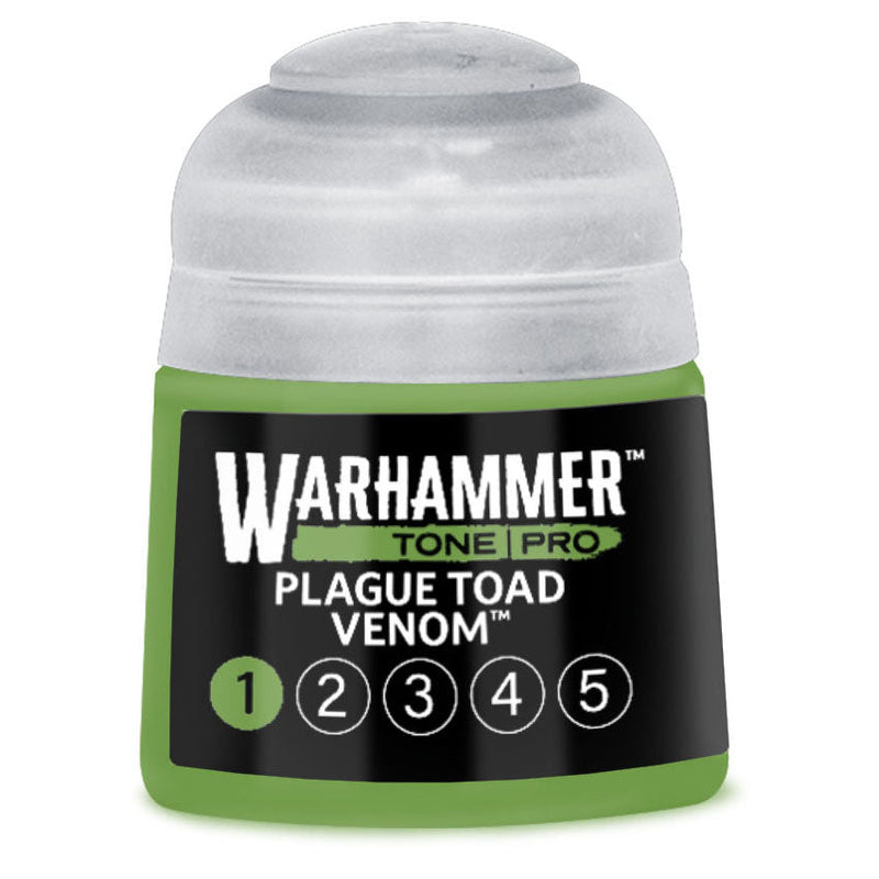Warhammer Tone Pro Paint: Plague Toad Venom 1 [12ml] (PRESALE 10/24)