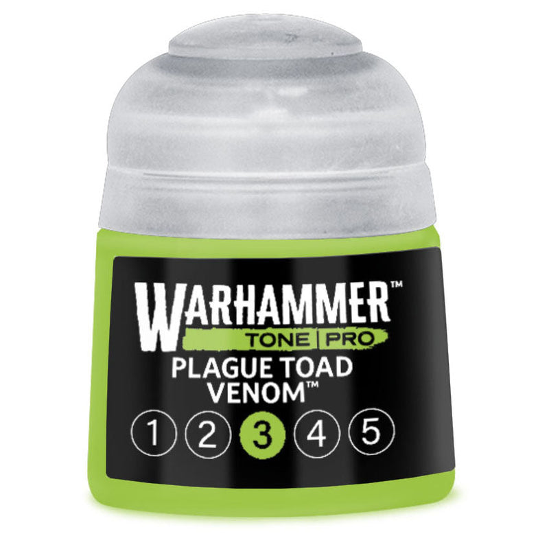 Warhammer Tone Pro Paint: Plague Toad Venom 3 [12ml] (PRESALE 10/24)