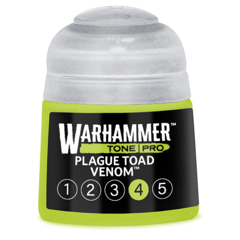 Warhammer Tone Pro Paint: Plague Toad Venom 4 [12ml] (PRESALE 10/24)