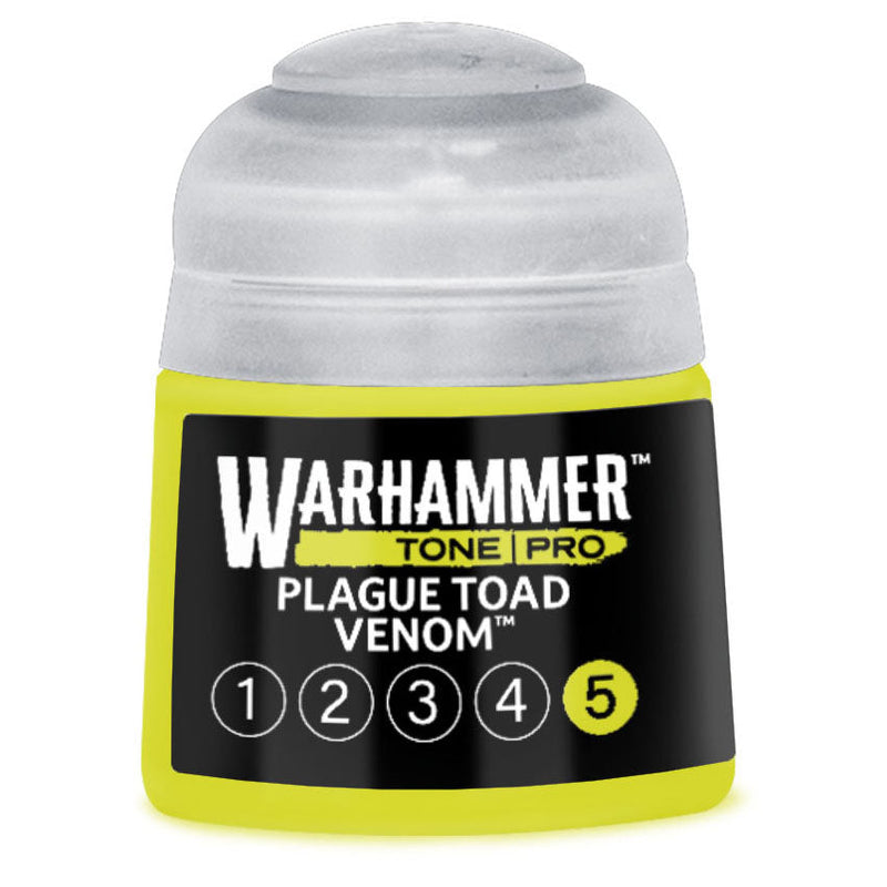 Warhammer Tone Pro Paint: Plague Toad Venom 5 [12ml] (PRESALE 10/24)