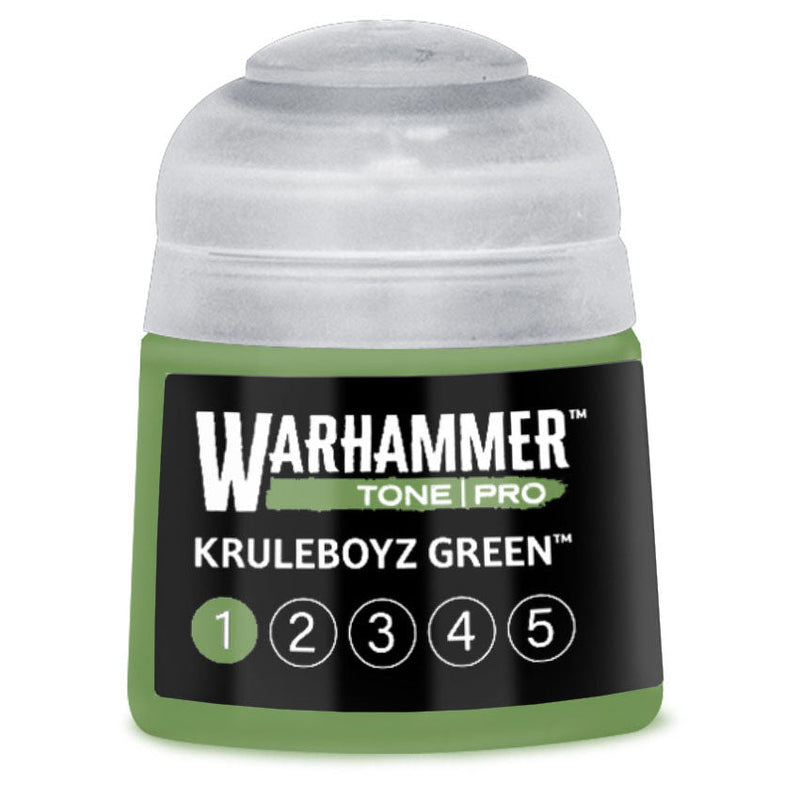 Warhammer Tone Pro Paint: Kruleboyz Green 1 [12ml] (PRESALE 10/24)